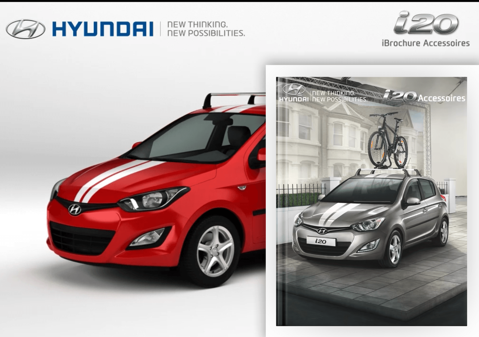 Hyundai France interactive brochure site for the Paris Motor Show